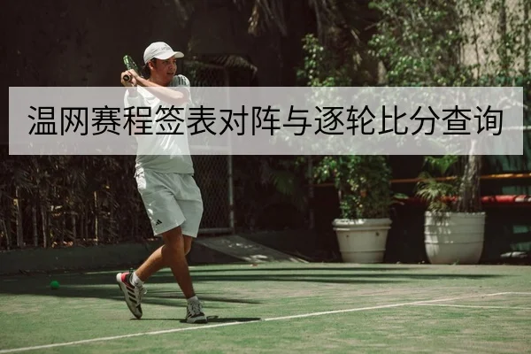 温网赛程签表对阵与逐轮比分查询